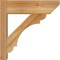 Ekena Millwork Olympic Slat Rough Sawn Outlooker, Western Red Cedar, 6"W x 18"D x 18"H OUT06X18X18OLY06RWR - alternate 4